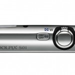 Nikon Coolpix S01 Camera - Top View