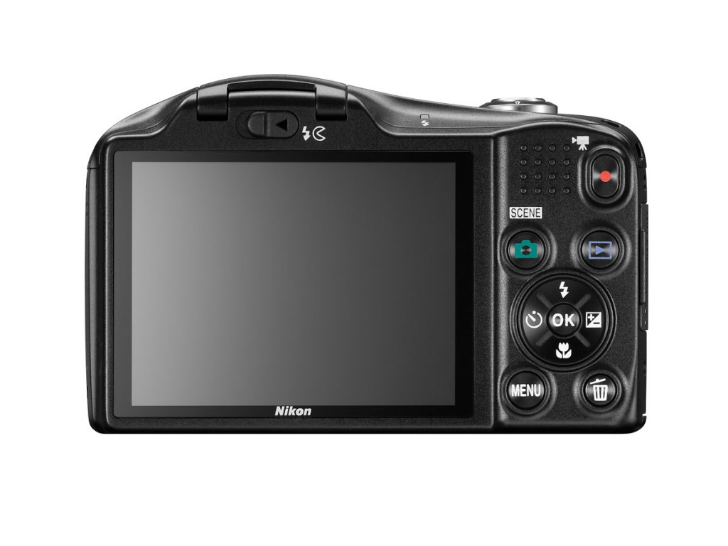Nikon Coolpix L610 - 3-inch Rear LCD Display