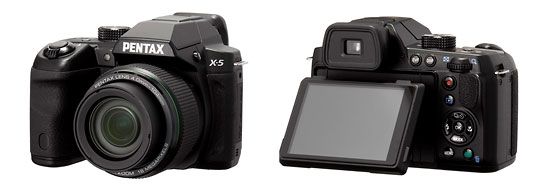 Pentax X-5 26x Superzoom Camera