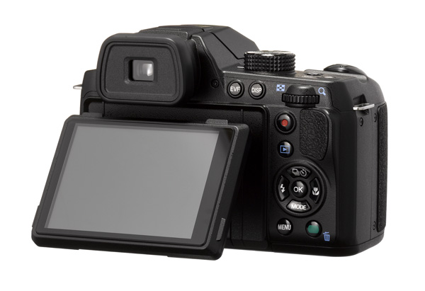 Pentax X-5 Superzoom Camera - 3-inch Tilting LCD Display