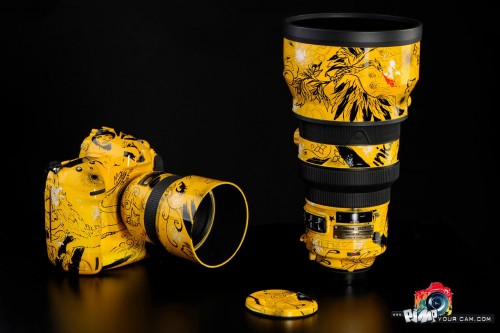 Customized Nikon D4 DSLR by PimpYourCam.com