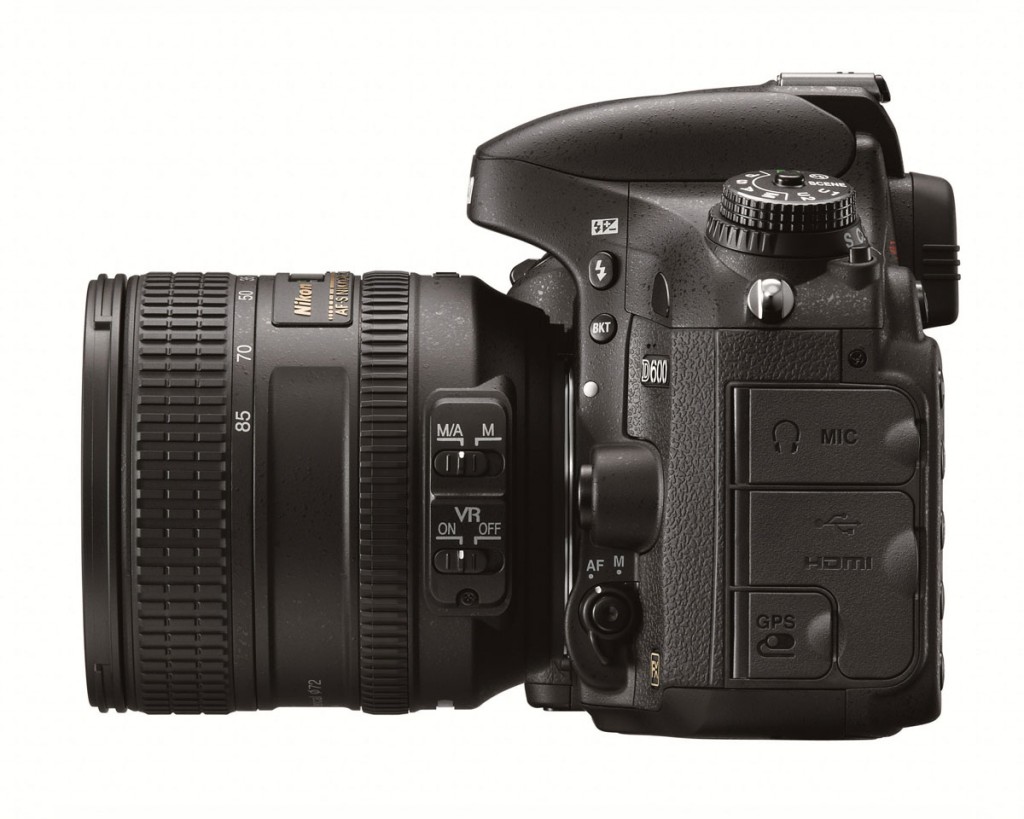 Nikon D600 - Left Side