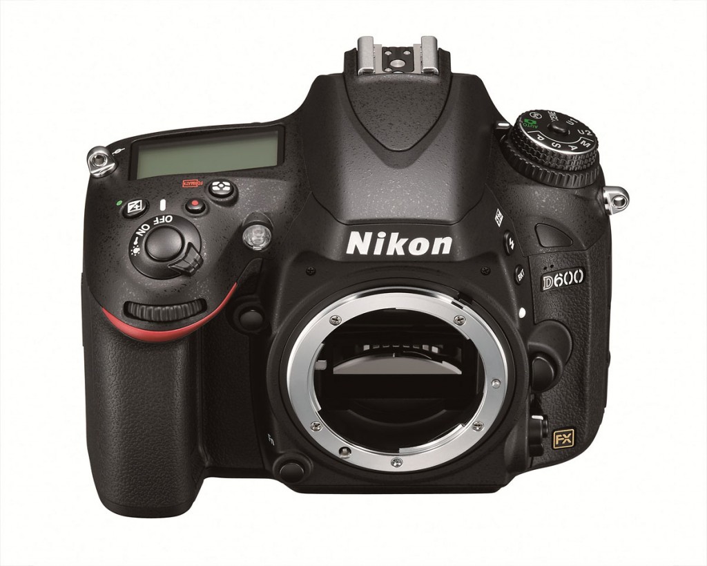 Nikon D600 - Top Front With No Lens