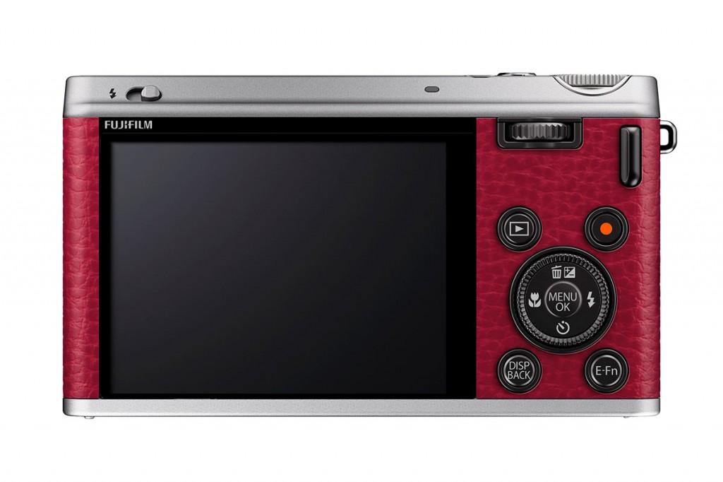 Fujifilm XF1 Rear View - Red