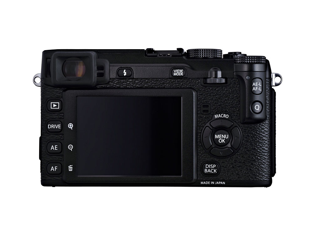 Fujifilm X-E1 - Rear LCD - Black