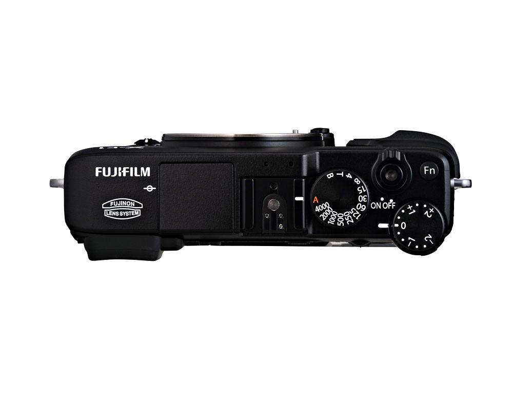 Fujifilm X-E1 - Top View - Black