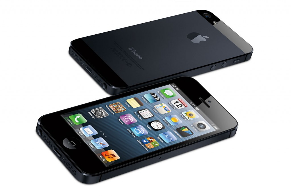 The New iPhone 5 - Front & Back - Black