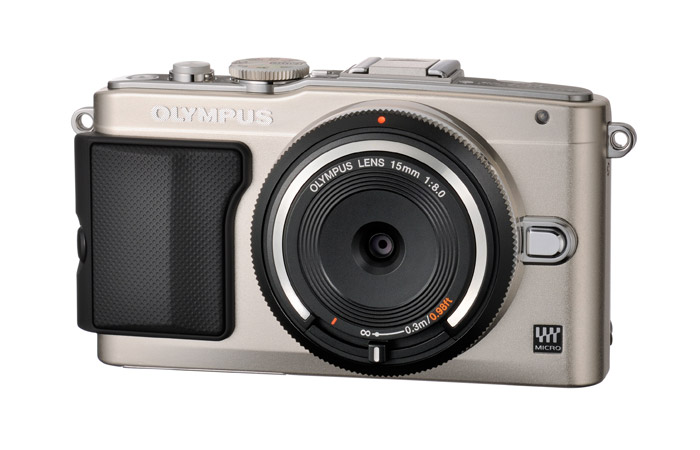 Olympus E-PL5 - Silver - Angle View