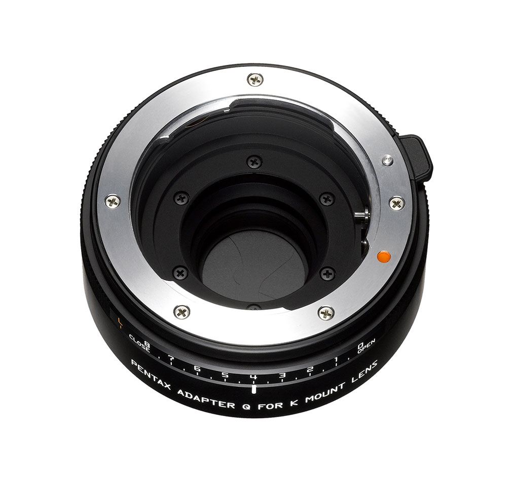Pentax Adapter Q K-Mount Lens Adapter - Top