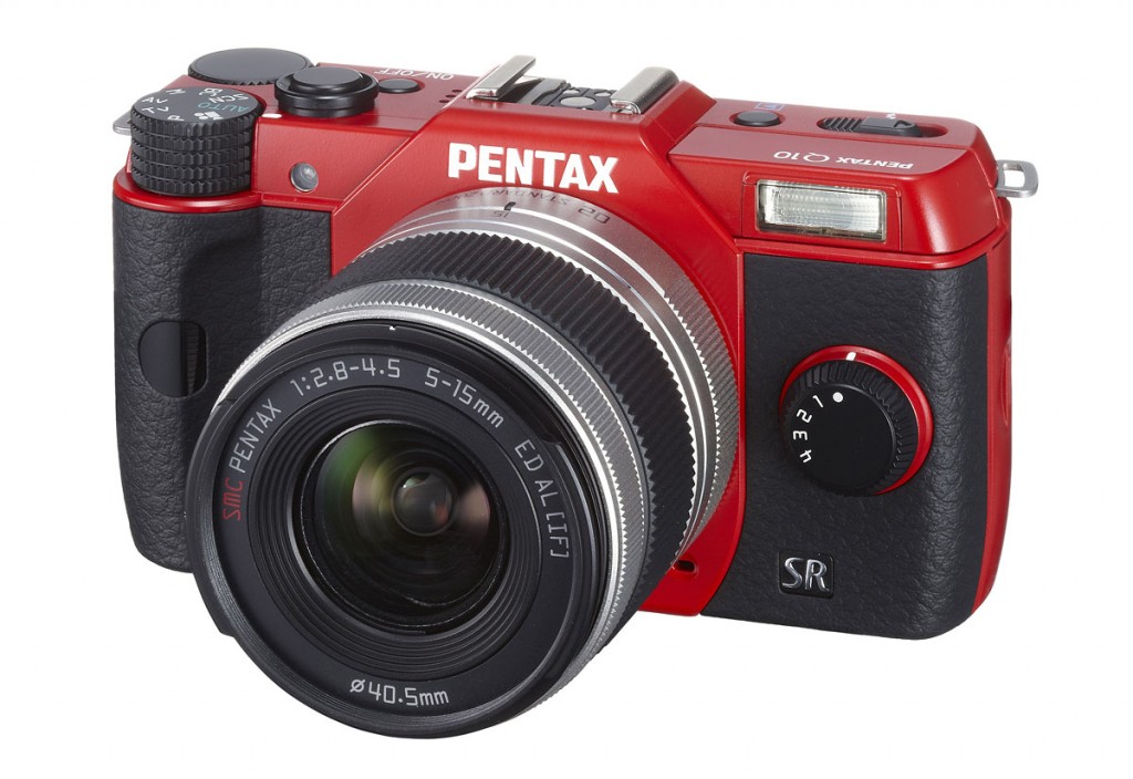 Pentax Q10 Mirrorless Camera - Red