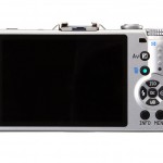 Pentax Q10 - Rear View - Silver