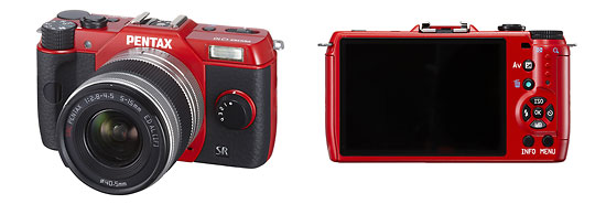 Pentax Q10 Miniature Mirrorless Camera - Front & Back