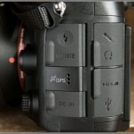 Sony A99 DSLR - Accessory Ports