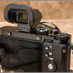 Sony RX1 - Rear View With Optional EVF