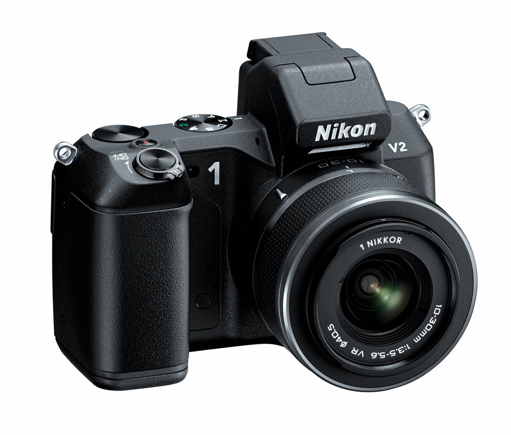 Nikon 1 V2 Compact System Camera - With New Grip