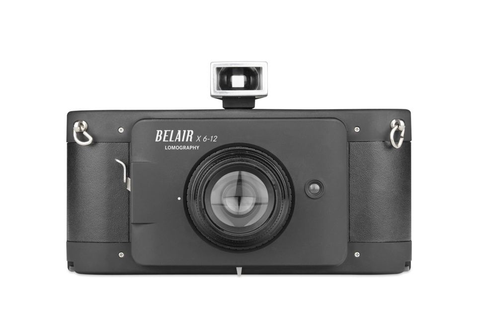 Lomography Belair X City Slicker (Black) Medium Format Film Camera - Front