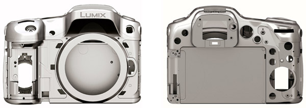 Panasonic Lumix GH3 - Magnesium Alloy Chassis