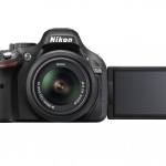Nikon D5200 Digital SLR - Front With LCD Out