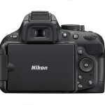 Nikon D5200 Digital SLR - Rear View - LCD Closed