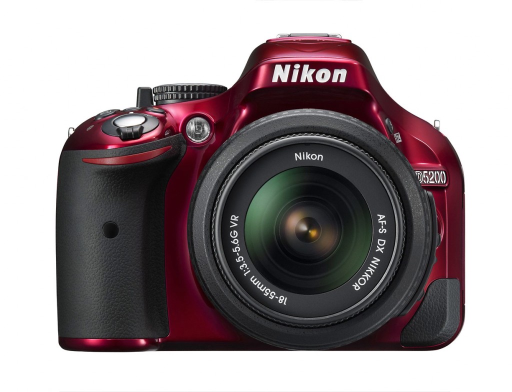 Nikon D5200 Digital SLR - Red