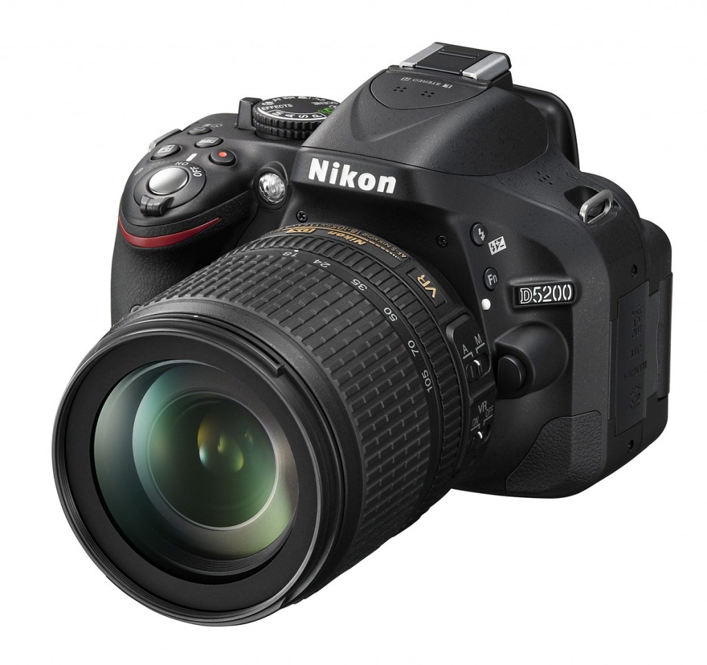 Nikon D5200 Digital SLR - Upper Left