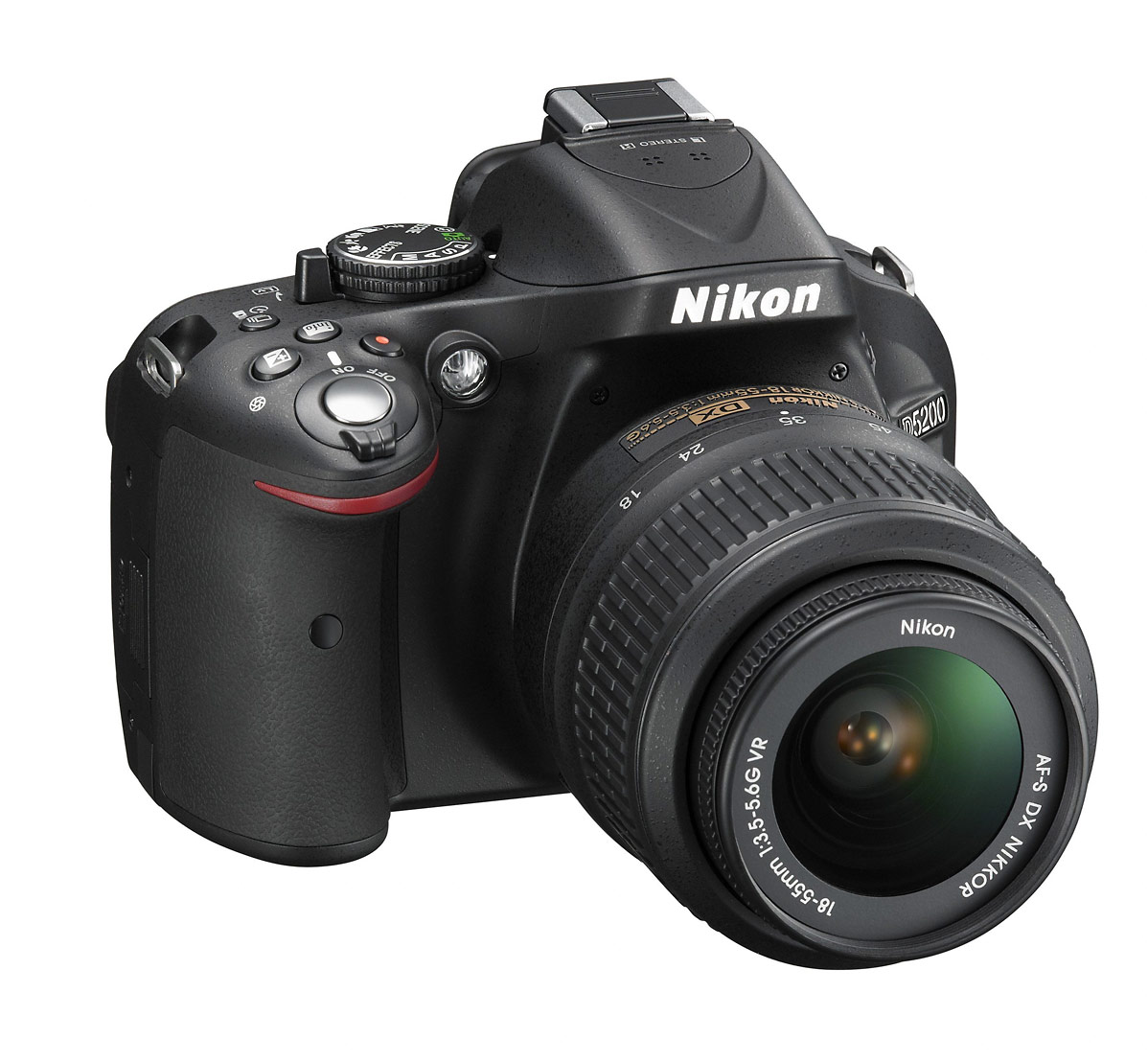 Nikon D5200 Digital SLR - Upper Right