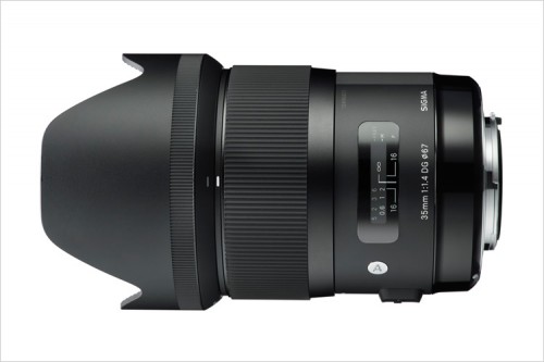 Sigma 35mm F1.4 DG HSM With Lens Shade