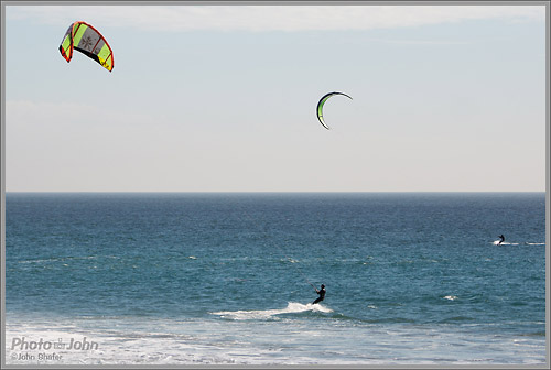 Sony NEX-6 - Kiteboarder Action Photo