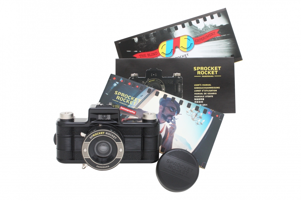 Lomo Sprocket Rocket Camera With Manual