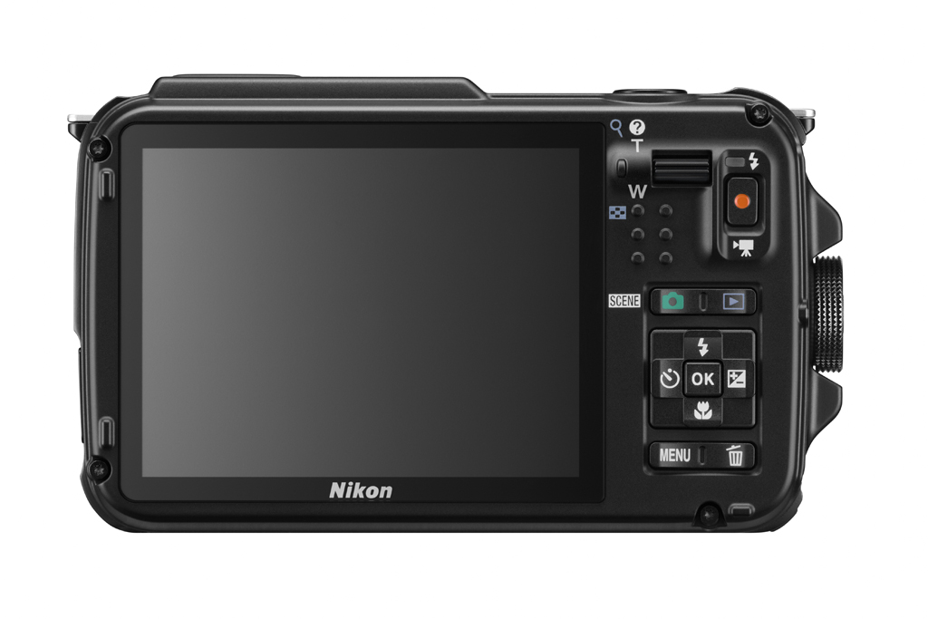 Nikon Coolpix AW110 - Rear With New OLED Display