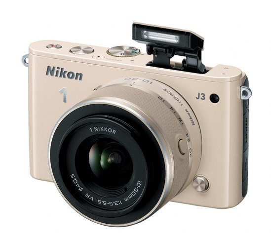 Nikon 1 J3 - Pop-Up Flash - Beige