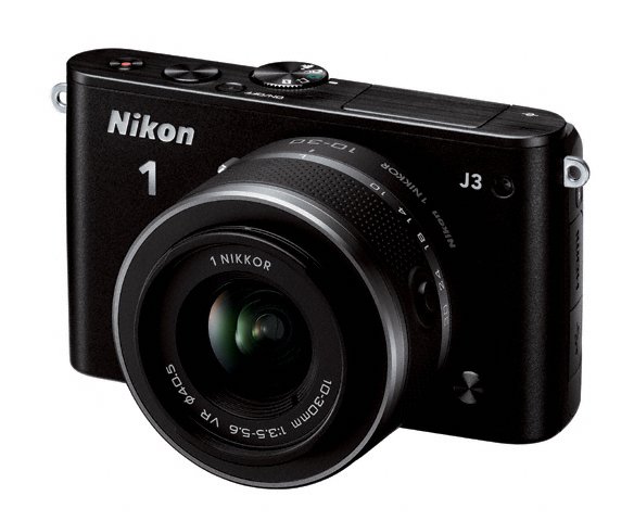 Nikon 1 J3 Mirrorless Camera - Black