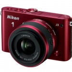 Nikon 1 J3 Compact Interchangeable Lens Camera - Burgundy