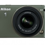 Nikon 1 S1 Mirrorless Camera - Front - Khaki