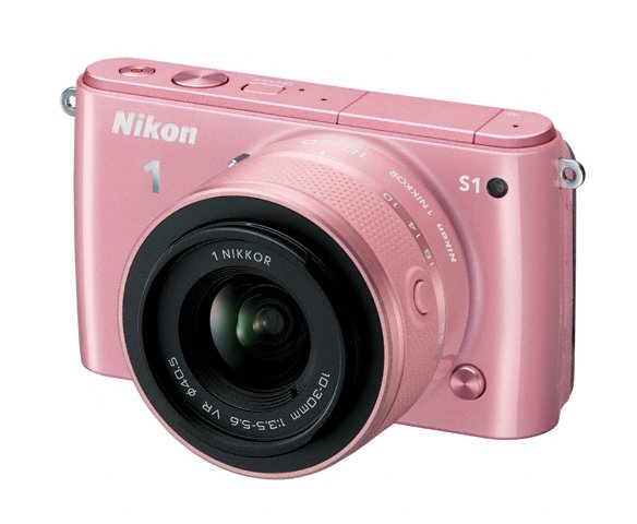 Nikon 1 S1 Mirrorless Camera - Pink