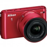 Nikon 1 S1 Mirrorless Camera - Right Front - Red