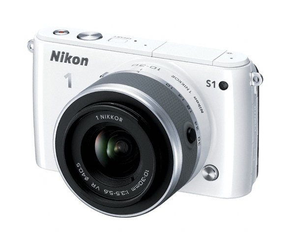 Nikon 1 S1 Mirrorless Camera - White