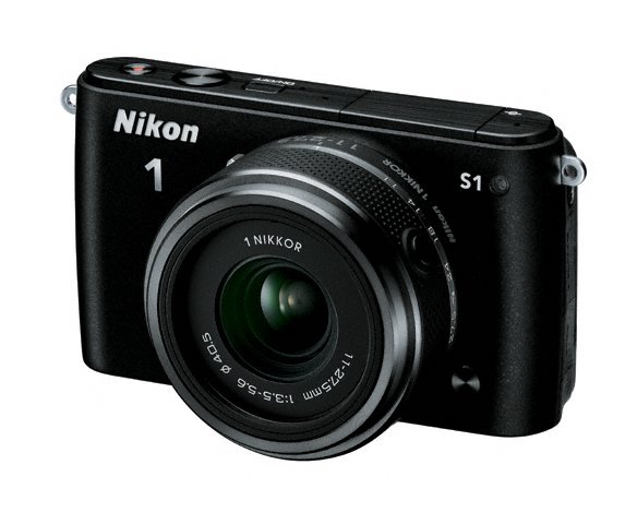 Nikon 1 S1 Mirrorless Camera - Black