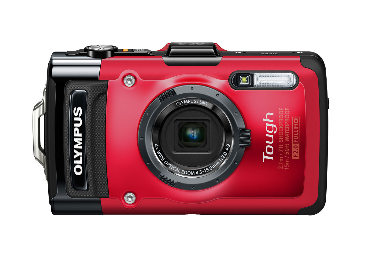 Olympus Stylus Tough TG-2 iHS - Red