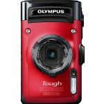 Olympus Stylus Tough TG-2 iHS - Red - Vertical