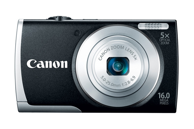 Canon PowerShot A2600 - Black - Front