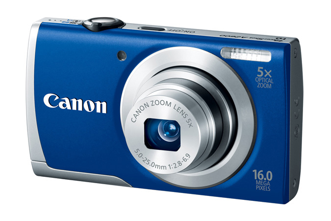 Canon PowerShot A2600 - Blue - Angle