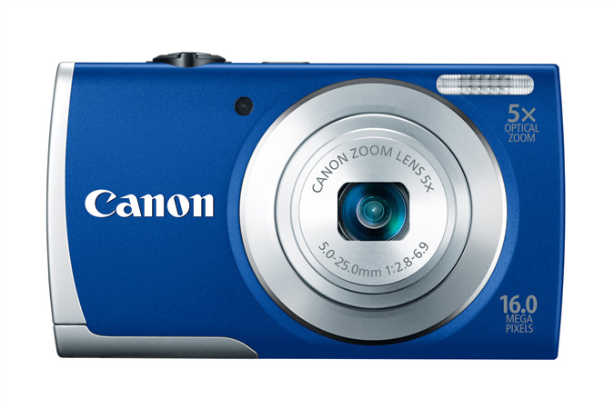 Canon PowerShot A2600 - Blue - Front