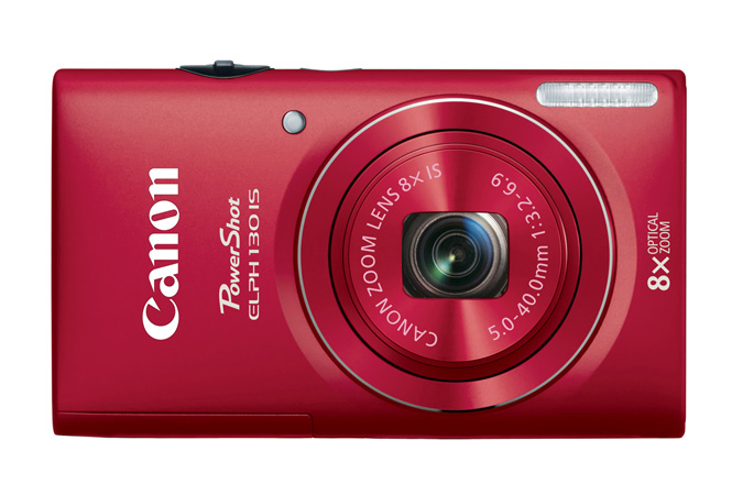 Canon PowerShot ELPH 130 IS - Red - Front