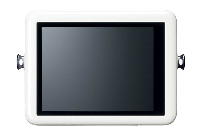 Canon PowerShot N - White - Rear Touch Screen LCD Display