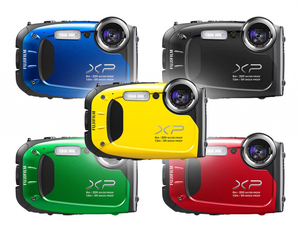 Fujifilm FinePix XP60 Rugged Waterproof Camera - Five Colors