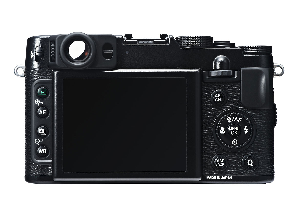 Fujifilm X20 - Rear - Black