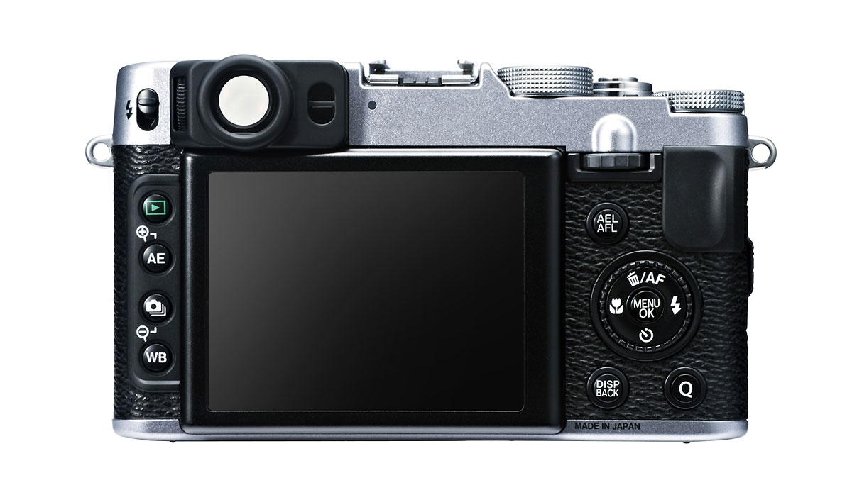 Fujifilm X20 - Silver - Rear