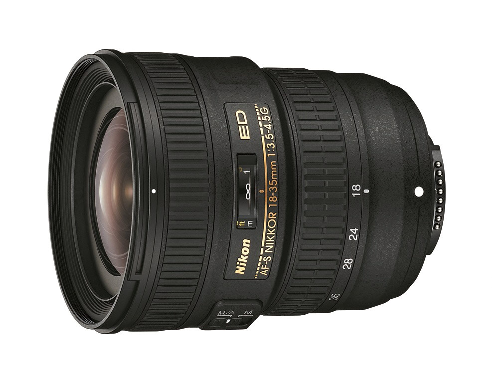 Nikon AF-S Nikkor 18-35mm f/3.5-4.5G ED Wide-Angle Zoom Lens