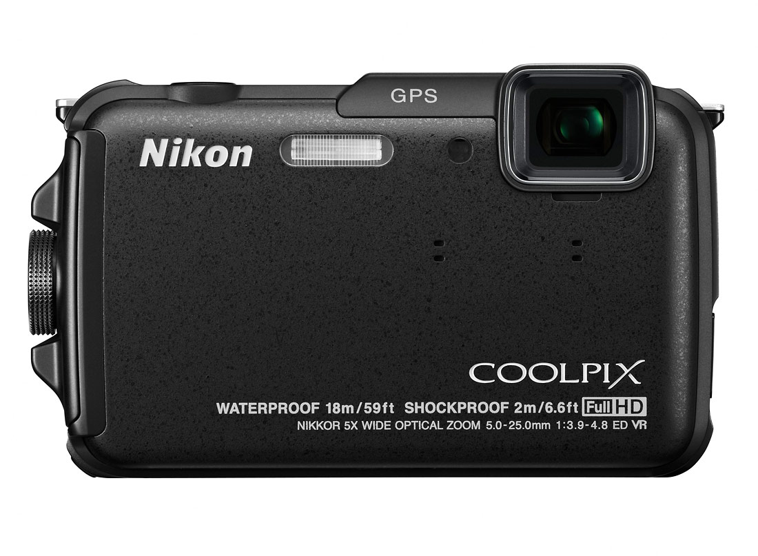 Nikon Coolpix AW110 Rugged Waterproof Camera - Black